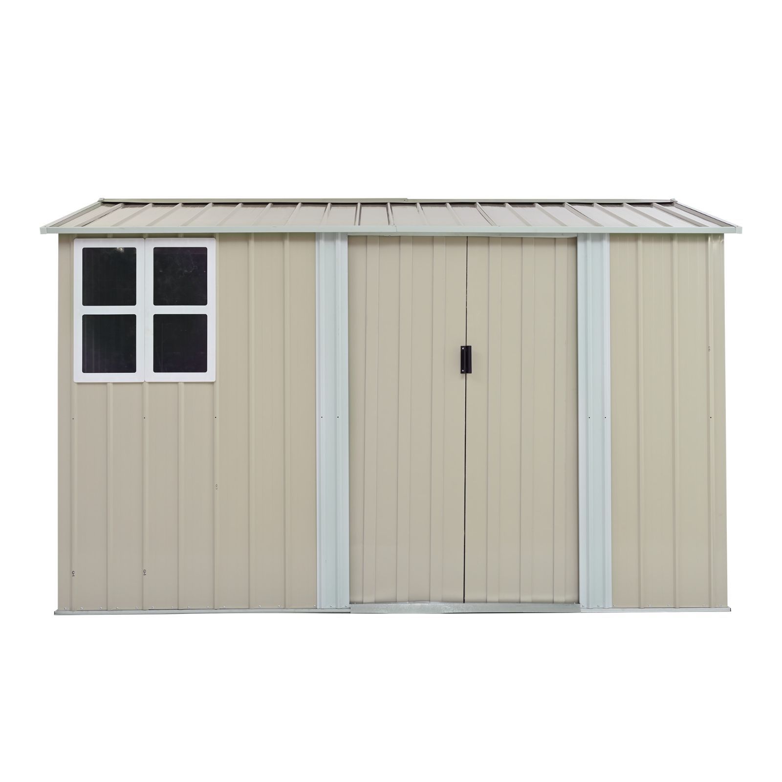 全新品 物置 屋外 スチール 倉庫 床材補強フレーム付き 戸外収納庫 幅 