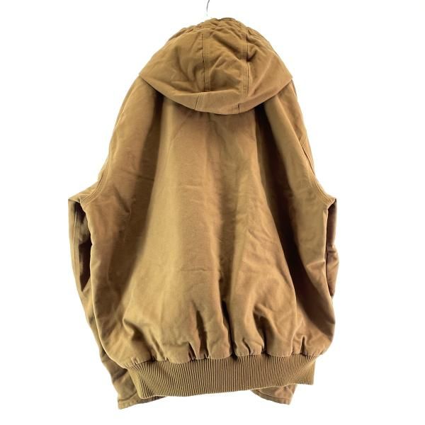 中古】Carhartt J130-M アクティブジャケット ブラウン サイズXL