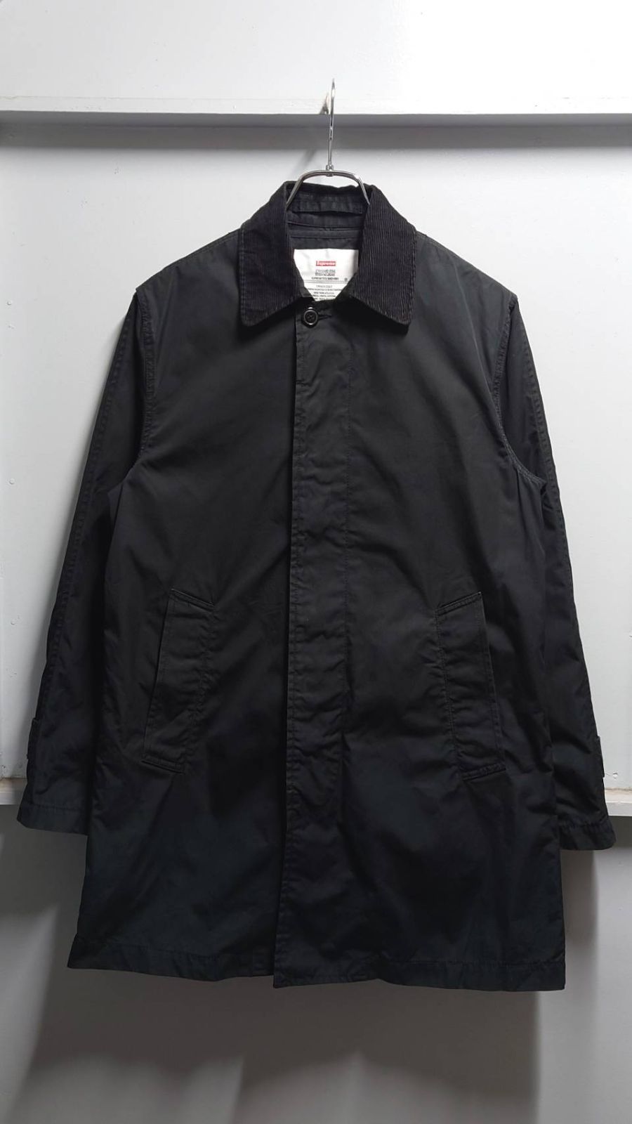 11's Supreme Leopard Lined Trench Coat Black S - メルカリ