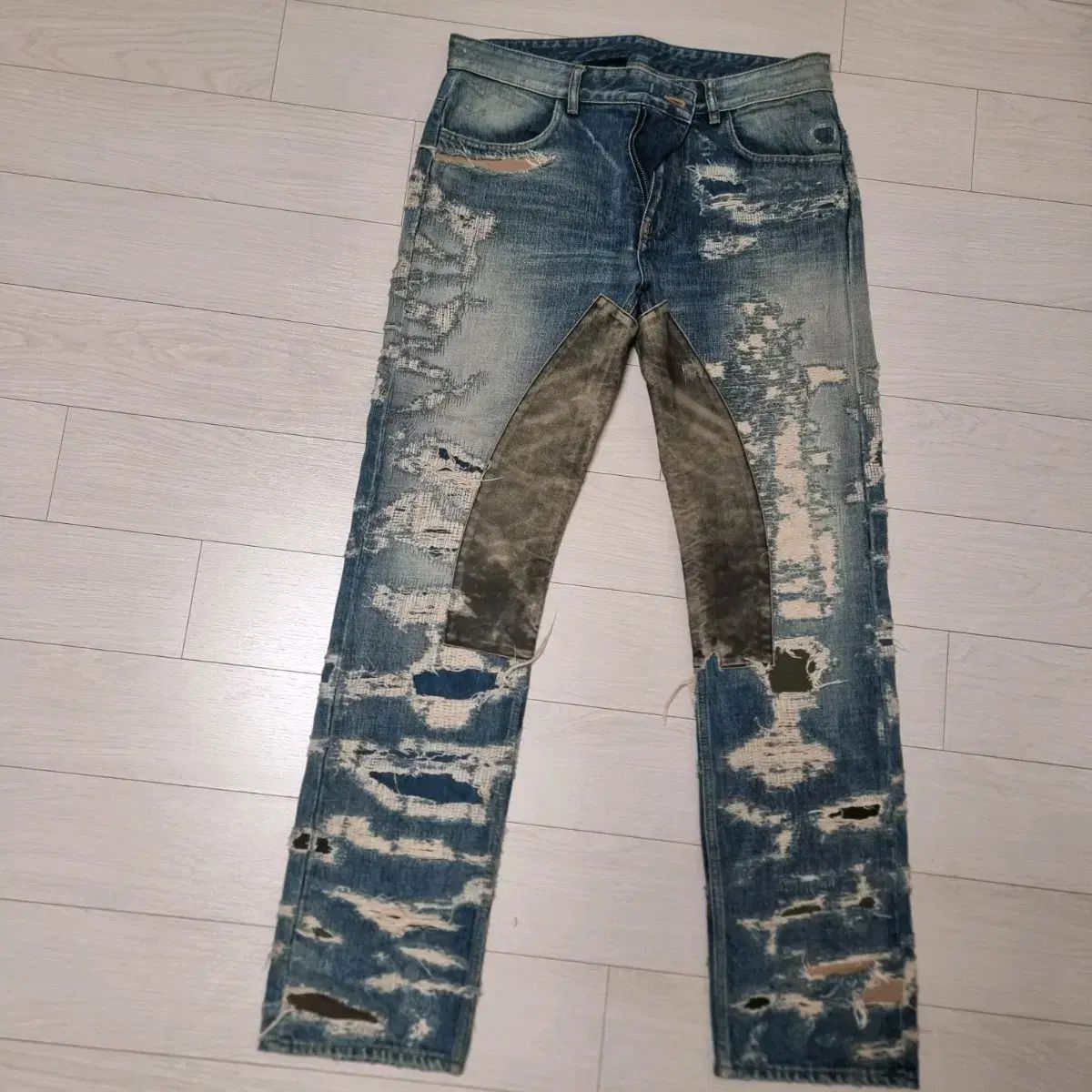 GIVENCHY - 希少 モールスキンデニム 0 ジバンシー デニムパンツ 32(L 