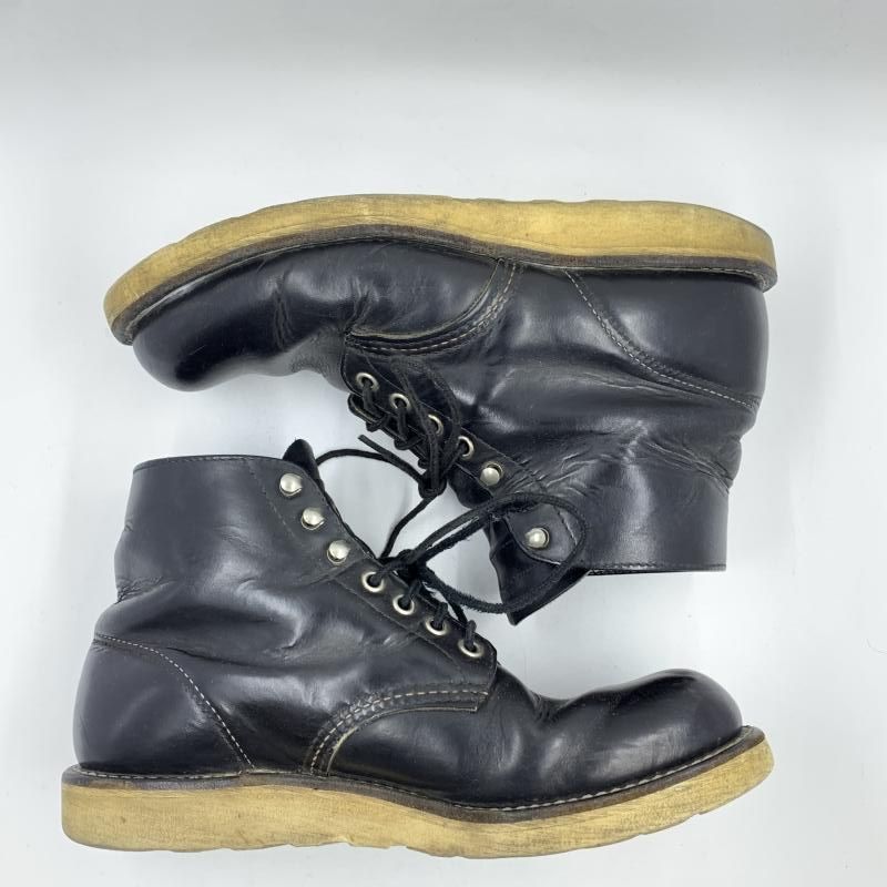 中古】RED WING 刺繍羽タグ アイリッシュセッター 6インチ ラウンド