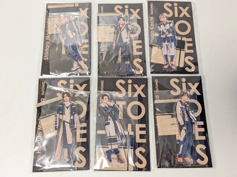 SixTONES アクリルスタンド アクスタ Fest 2022 全種 6点セット