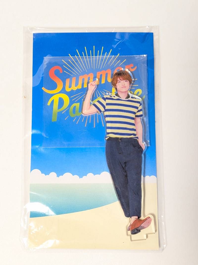 サマパラ　アクスタ　travis japan 訳あり品】Travis Japan 吉澤閑也 アクリルスタンド Summer Paradise