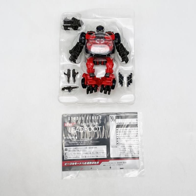 中古】開封 スタジオシリーズ SS-58 レッドフット タカラトミー