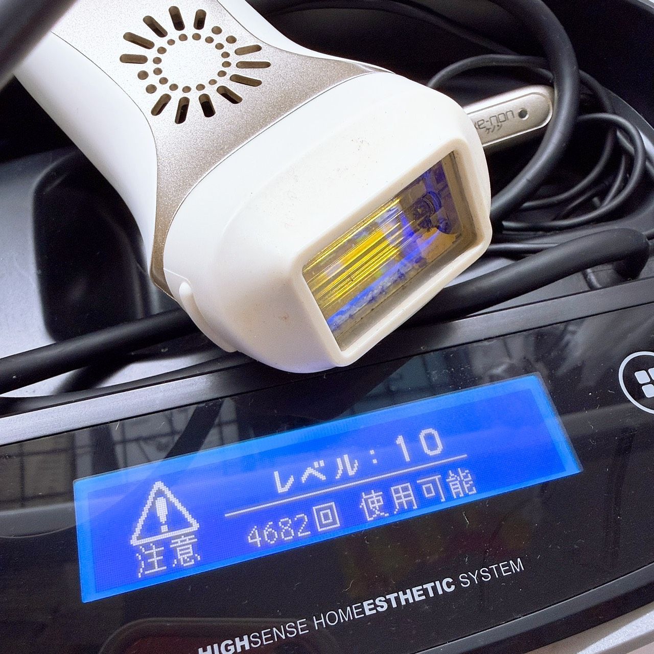 残量 ほぼ未使用??眉毛脱毛器付き》 ケノン ver 4.1 カートリッジ付き