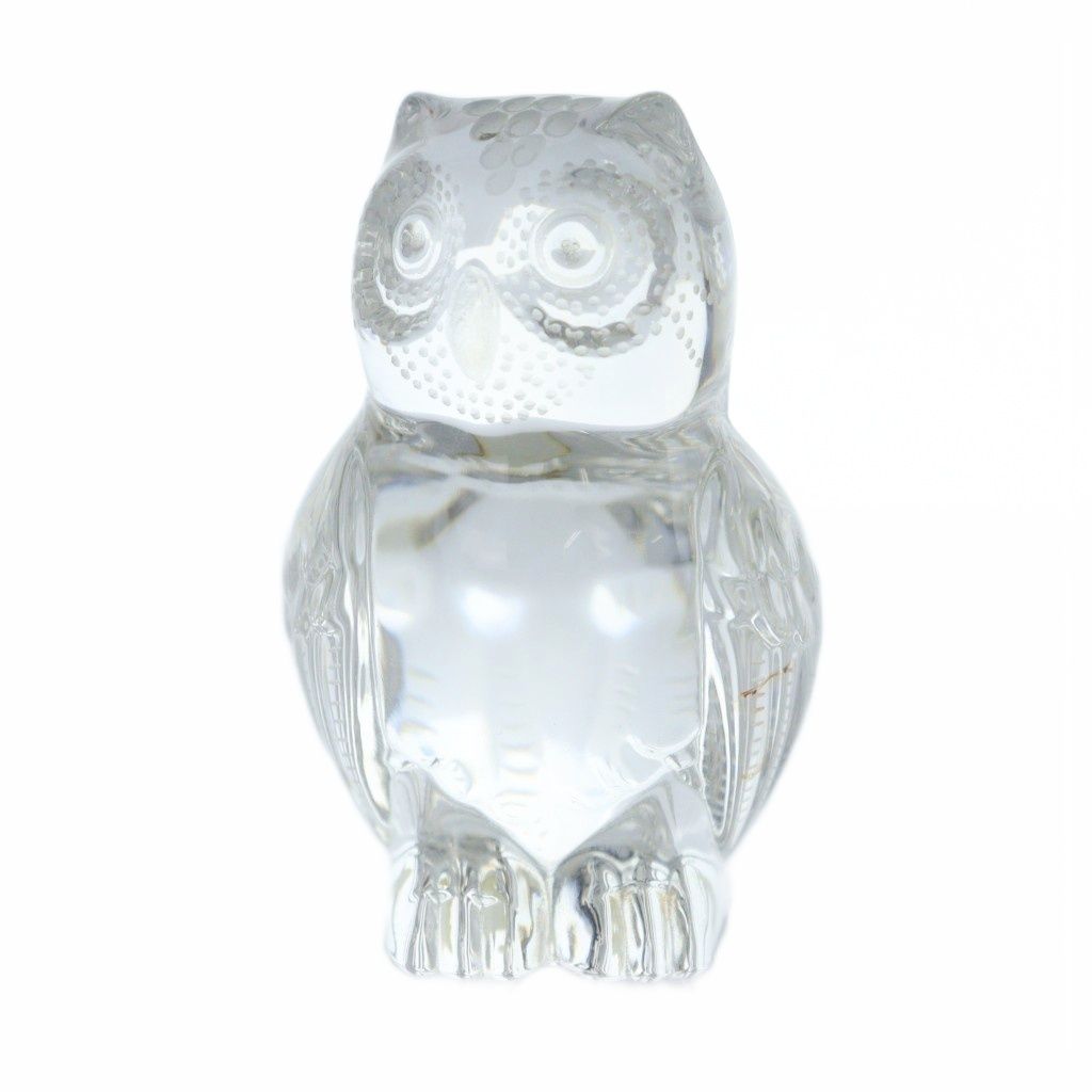 マイセン Meissen フクロウ 置物 インテリア ロゴ クリア GY13 |MQ