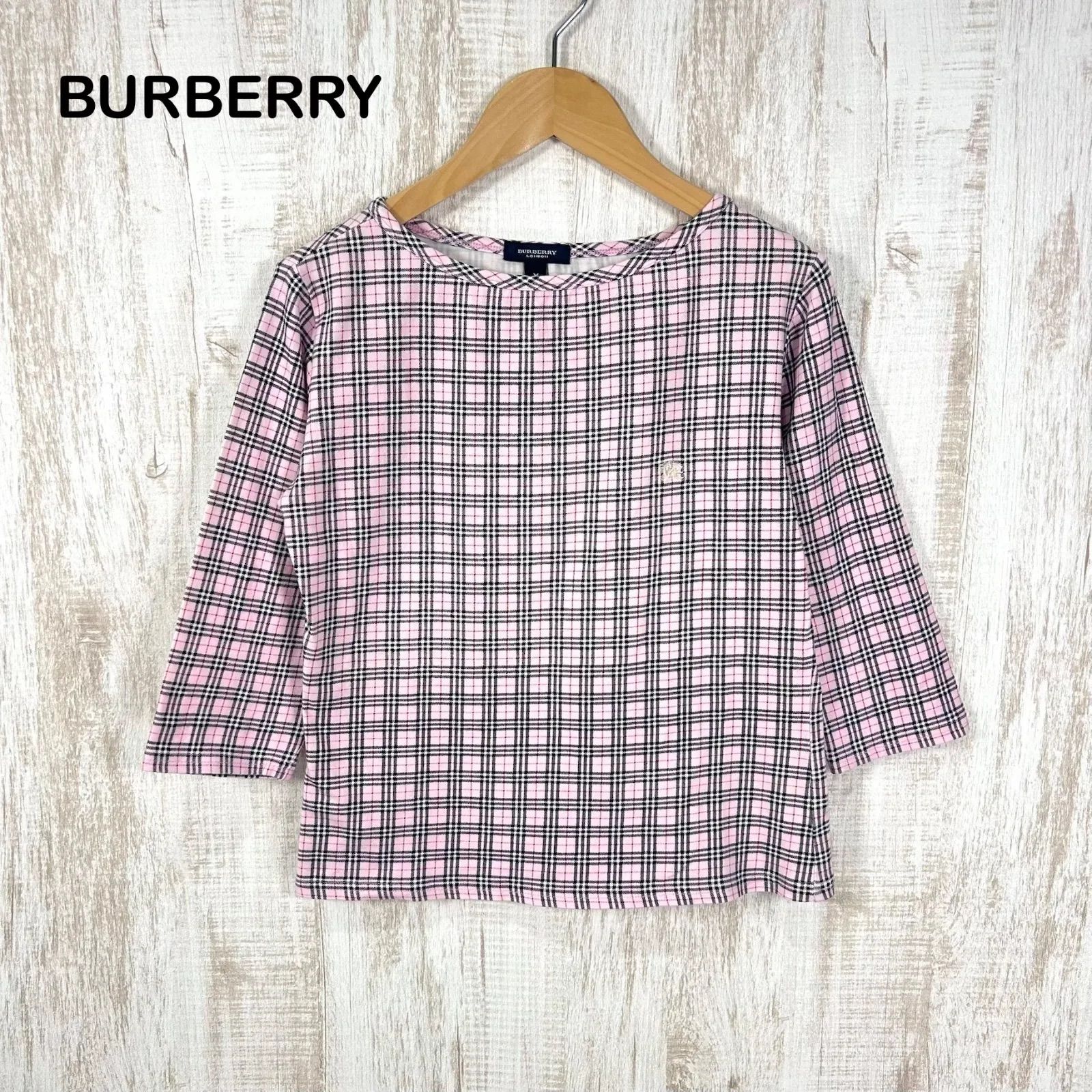 BURBERRY LONDON バーバリーロンドン ホースロゴ刺繡 ノバチェック 