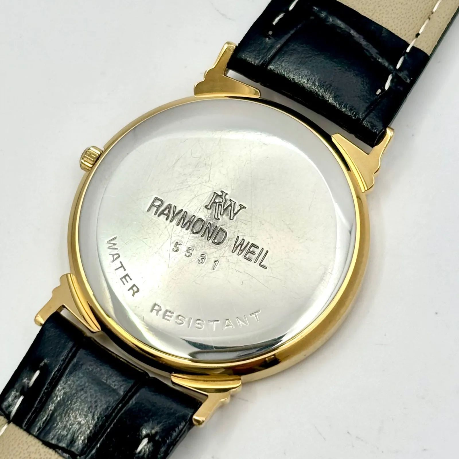 新品電池】RAYMOND WEIL レイモンドウィル メンズ 腕時計 ゴールド