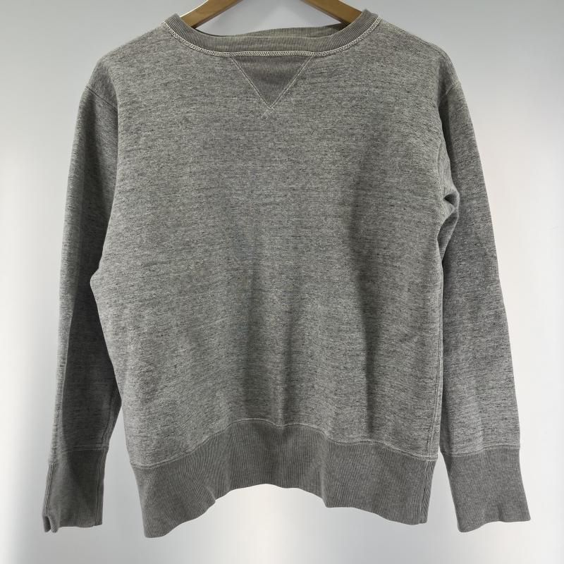 中古】FREEWHEELERS POWER WEAR 両面V スウェット サイズ38 グレー 