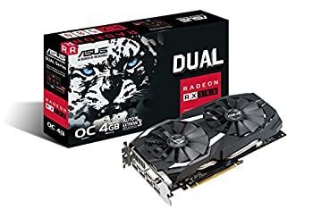 中古】「非常に良い」ASUS DUAL-RX580-O4G オーバークロック仕様 