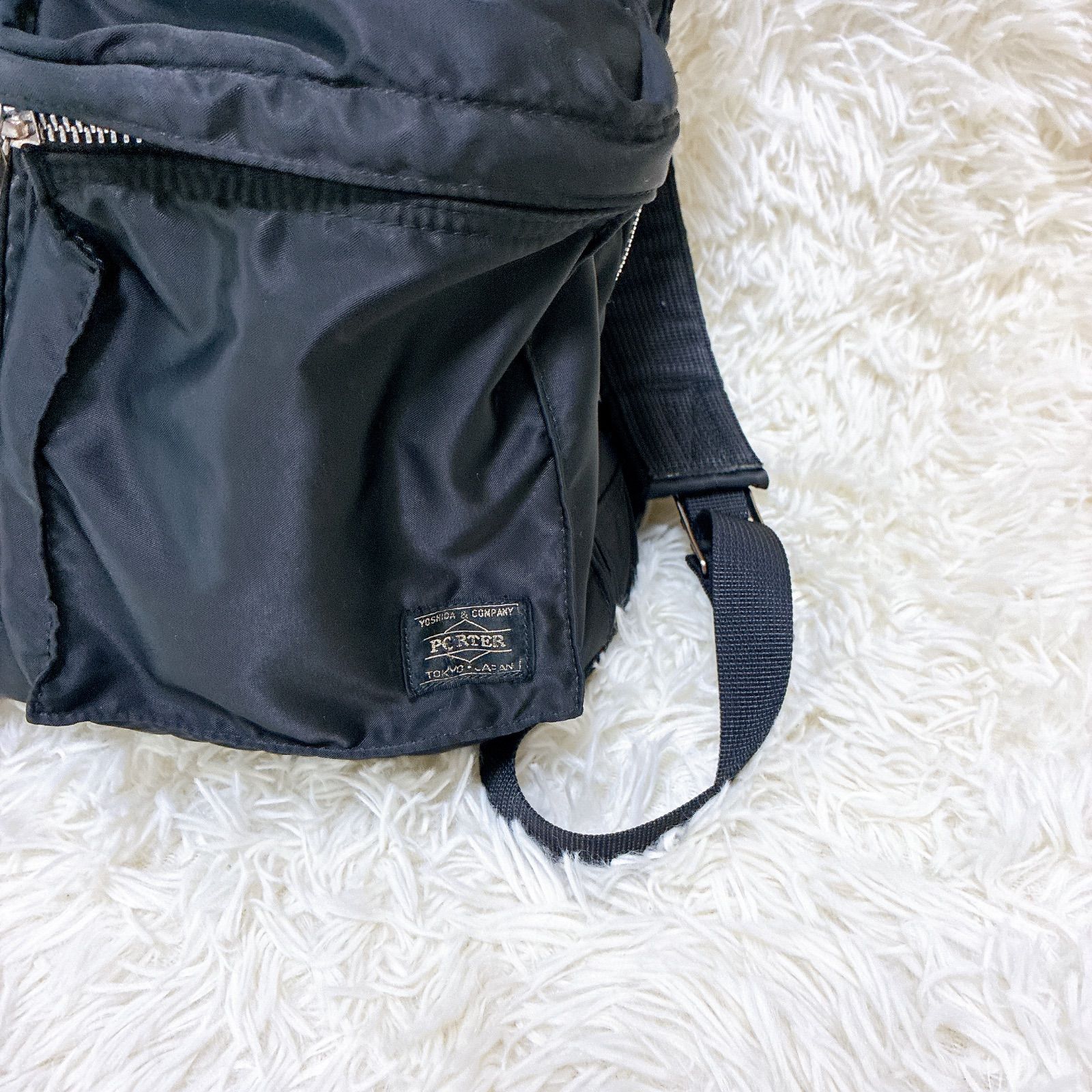 美品)PORTER タンカー リュック ダブルジップ 黒 ✨未使用級✨ポーター