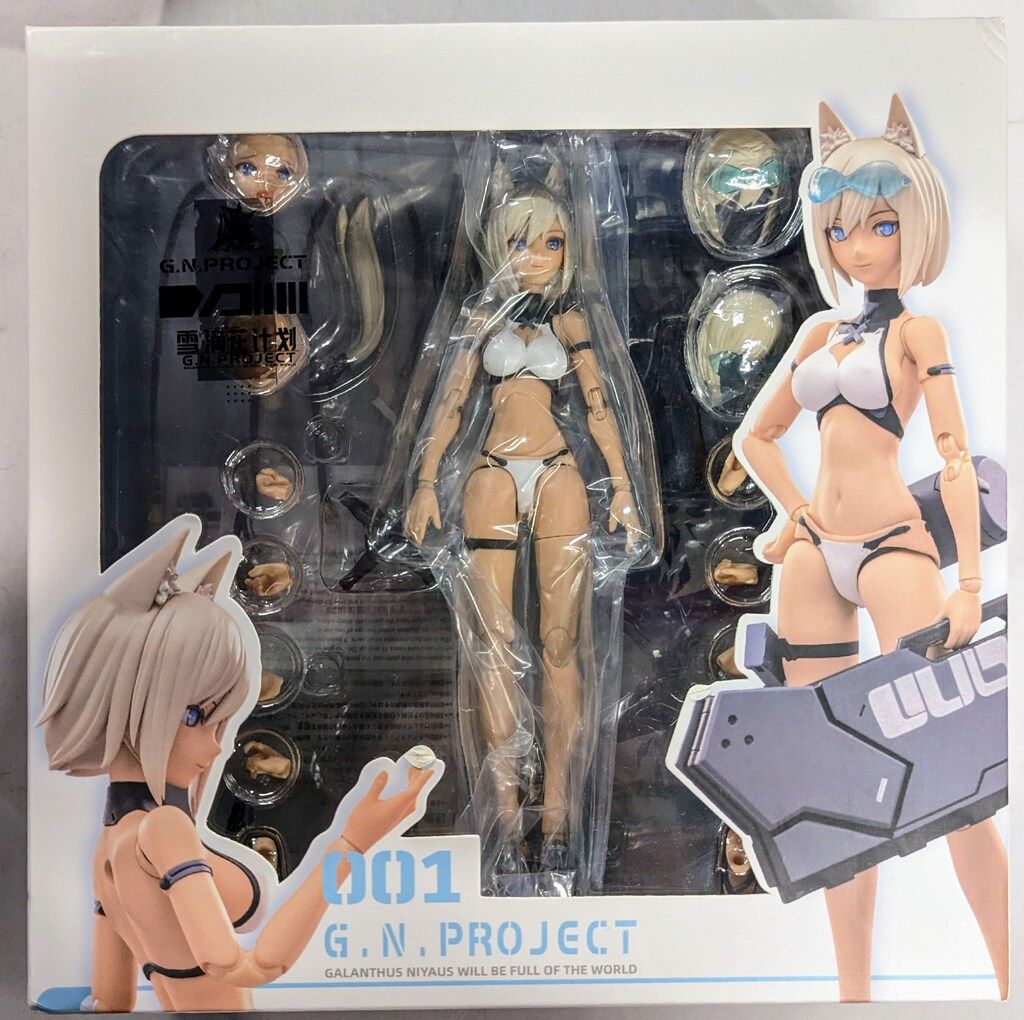 SNAIL SHELL G.N.PROJECT WOLF-001 水着素体・武装セット 予約特典付
