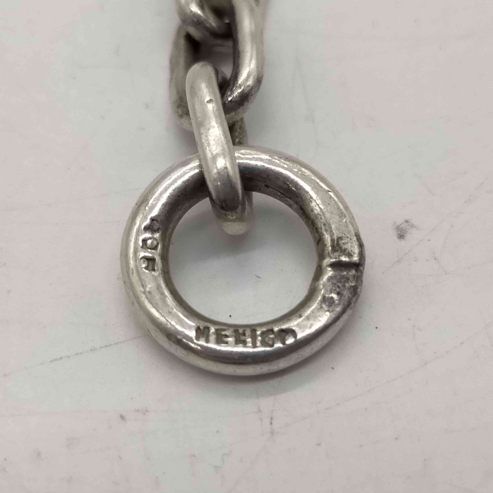 メキシカンシルバー Mexican Silver MEXICO 925 刻印 Tバー アンカー 