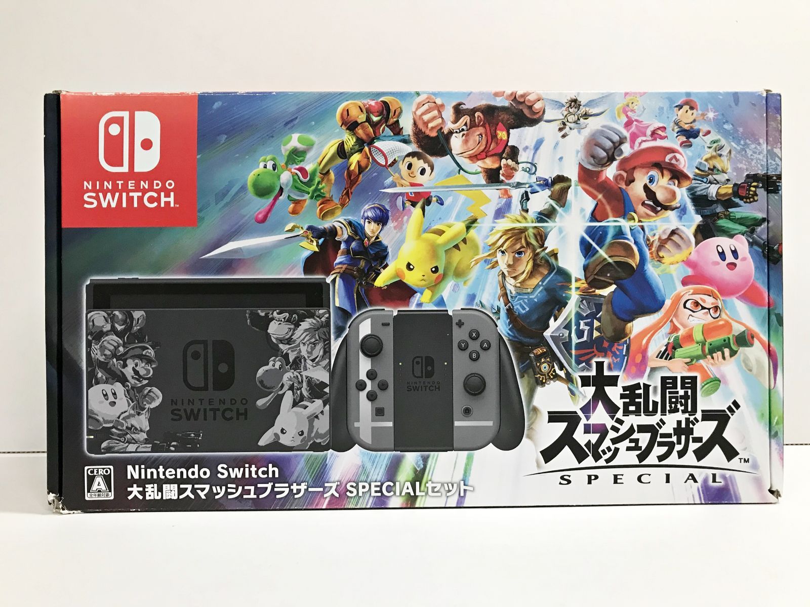 25.【中古/動確済】Nintendo Switch 本体 大乱闘スマッシュブラザーズ