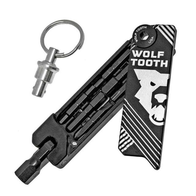 WOLF TOOTH ウルフトゥース WolfTooth×FUKAYA限定デザイン キーリングアタッチメント/11機能マルチツール 携帯工具