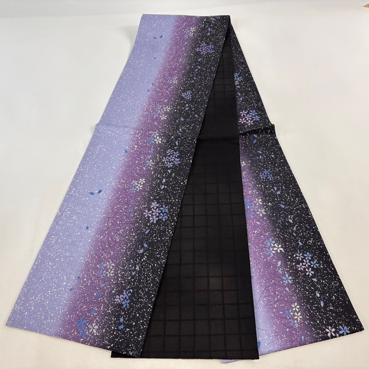 美品】 袋帯 名品 桜 花びら 金銀彩 紫 全通 正絹 【中古】 - メルカリ