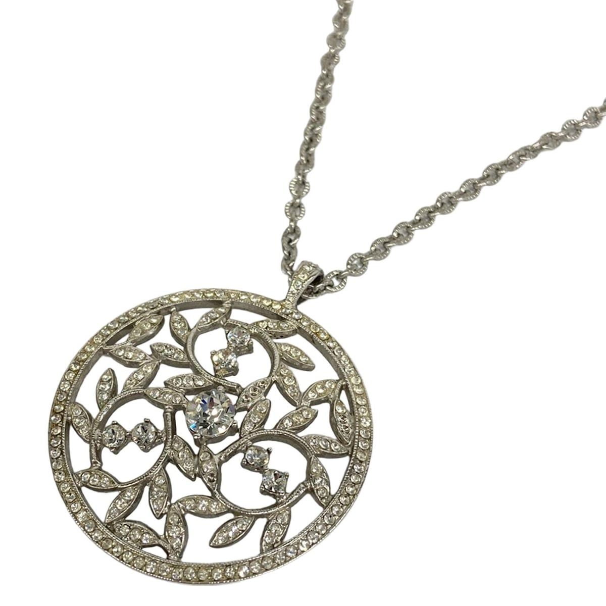 FOXEY(フォクシー) ネックレス - シルバー×クリア リーフ - メルカリ