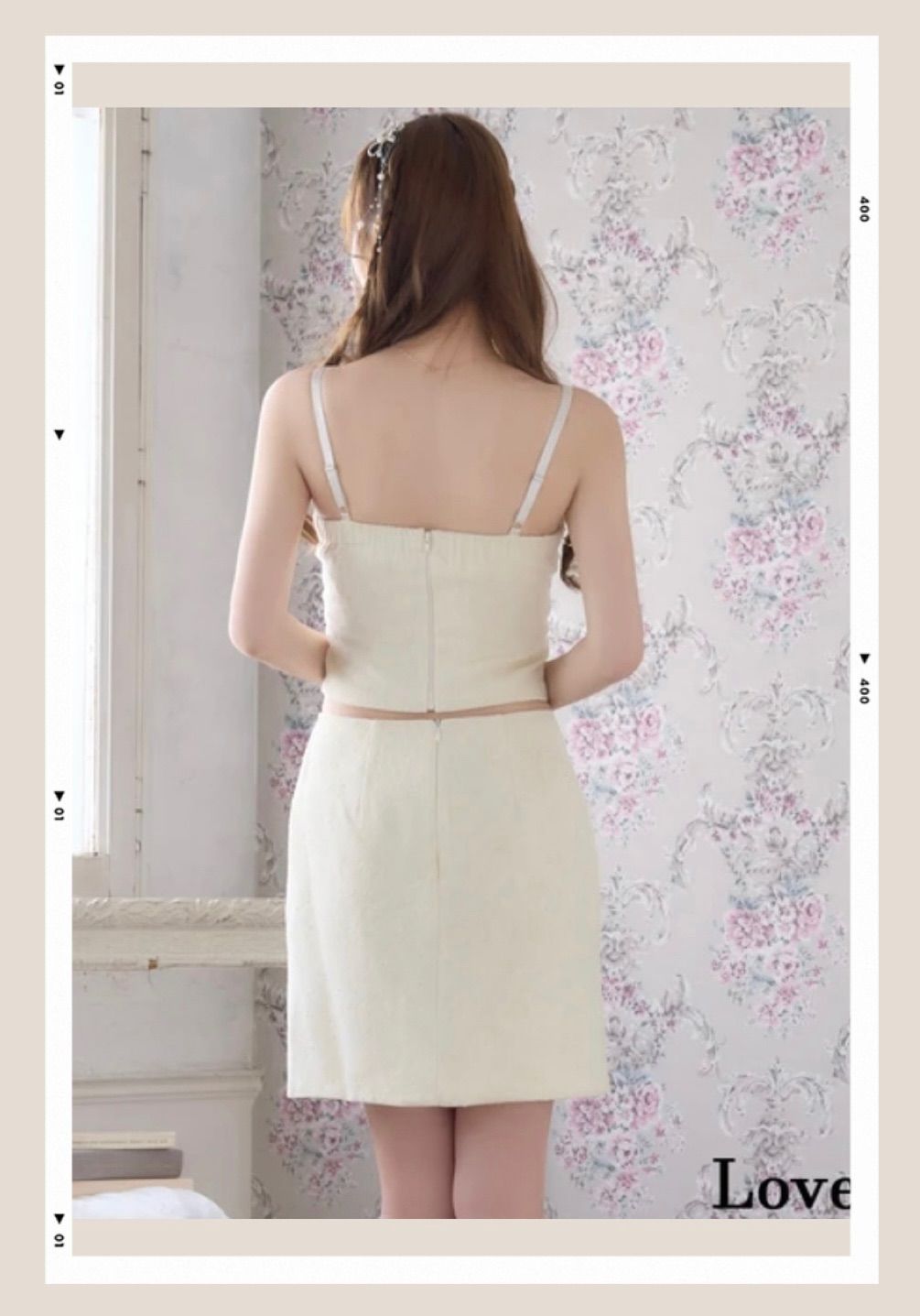 新品 セットアップ ミニドレス キャバ Love Rich ラブリッチ 白 - メルカリ