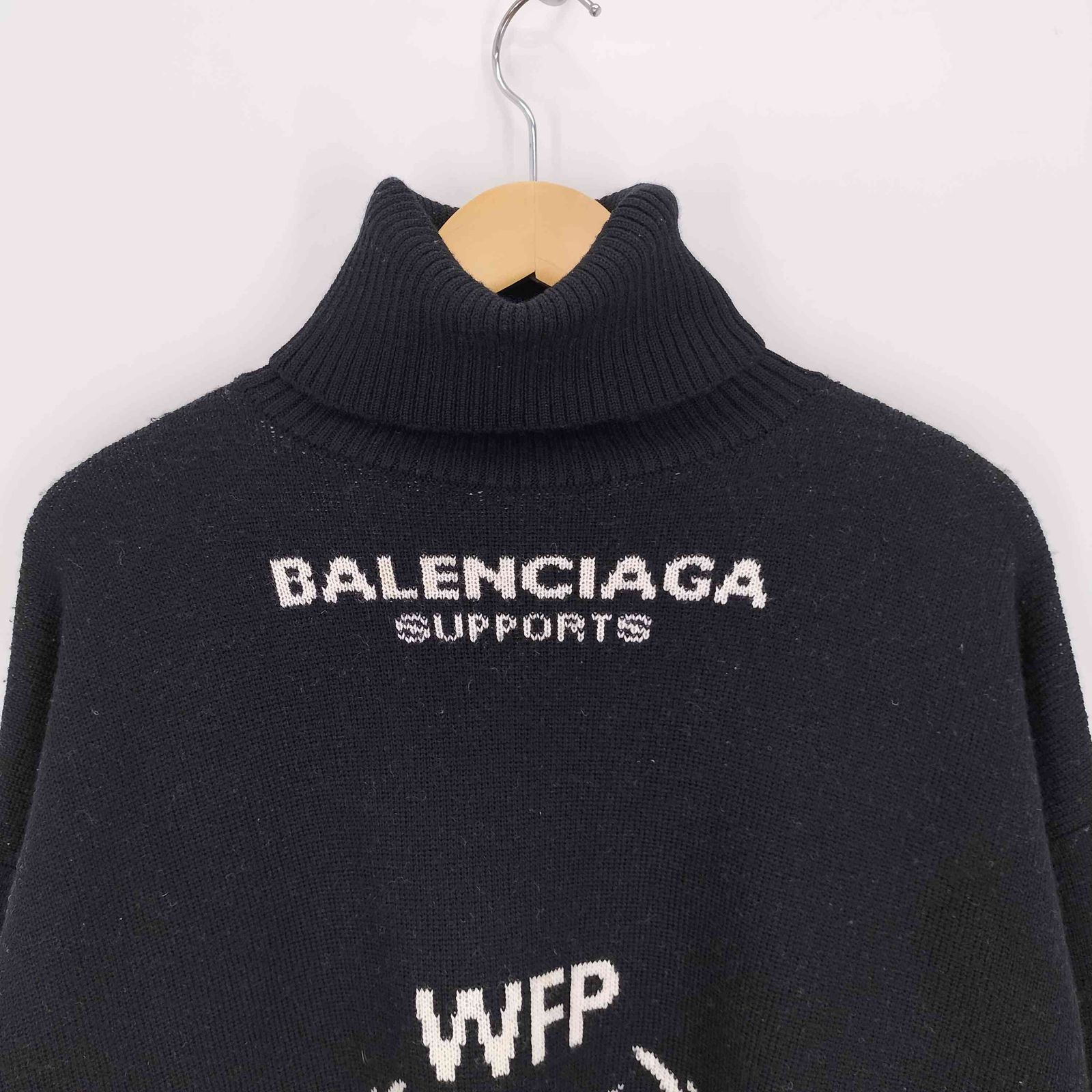 バレンシアガ BALENCIAGA WFP タートルネック ニット メンズ import 