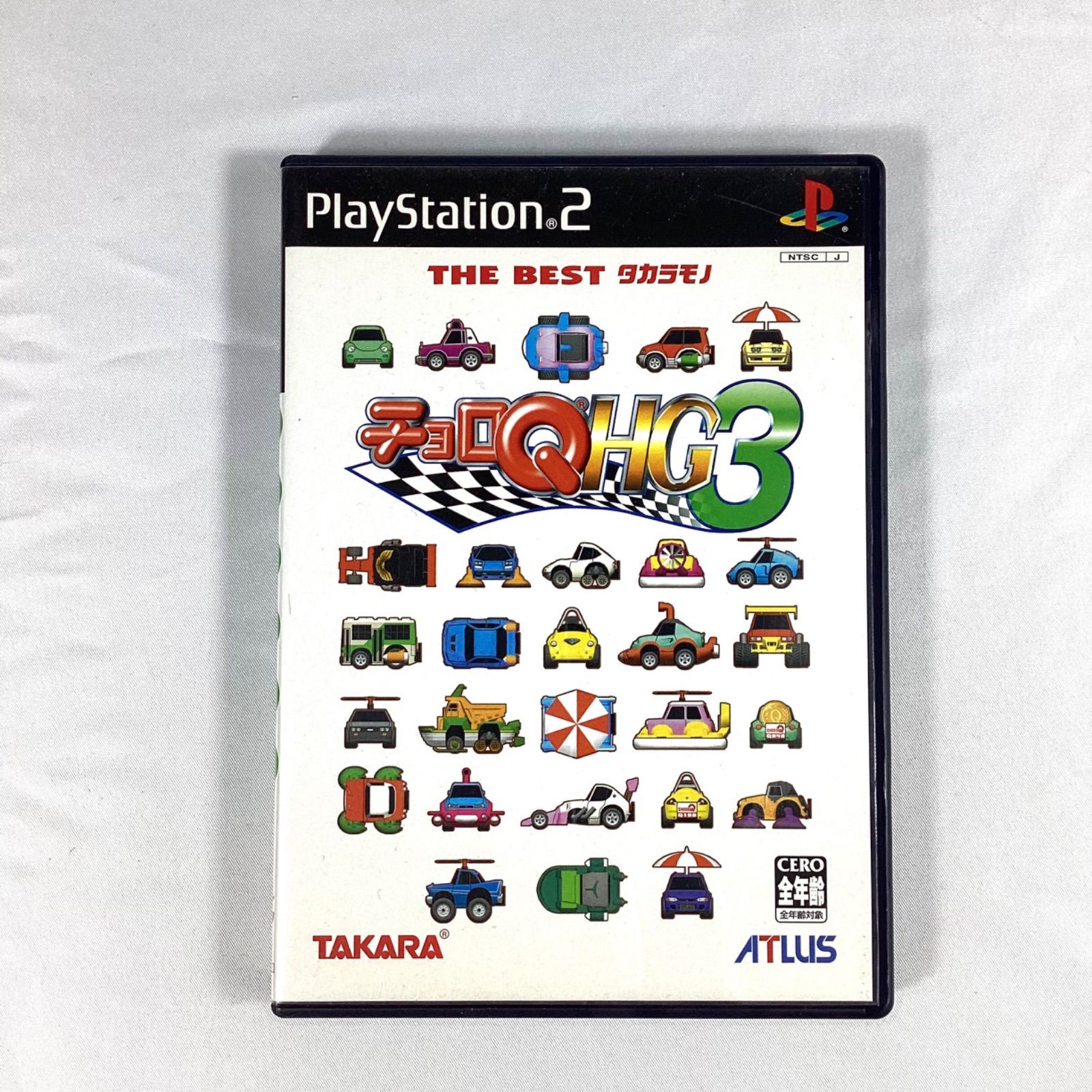 PS2 ソフト チョロQ HG3 箱 説明書 完品 - メルカリ