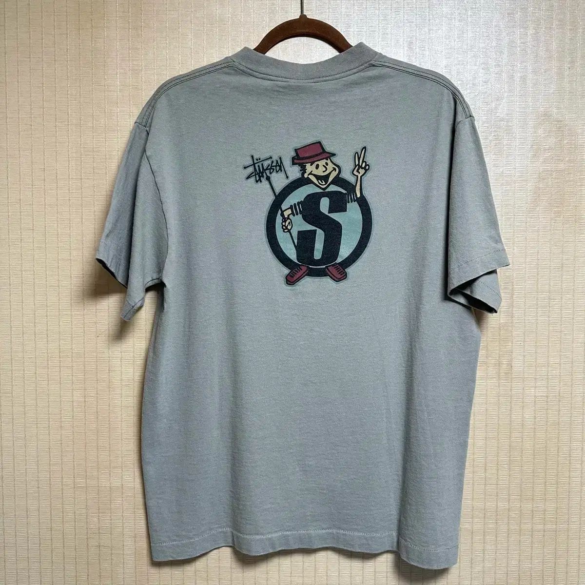 90s オールド ヴィンテージ STUSSY ステューシー 半袖 Tシャツ M 