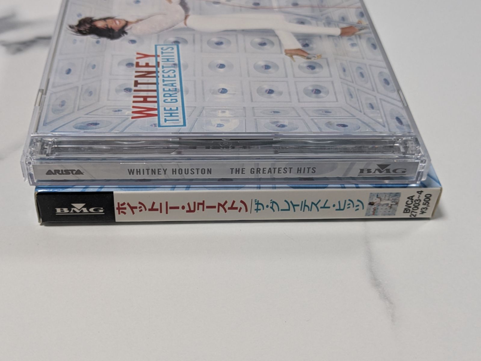 CD ホイットニー・ヒューストン THE GREATEST HITS 2枚組 - メルカリ