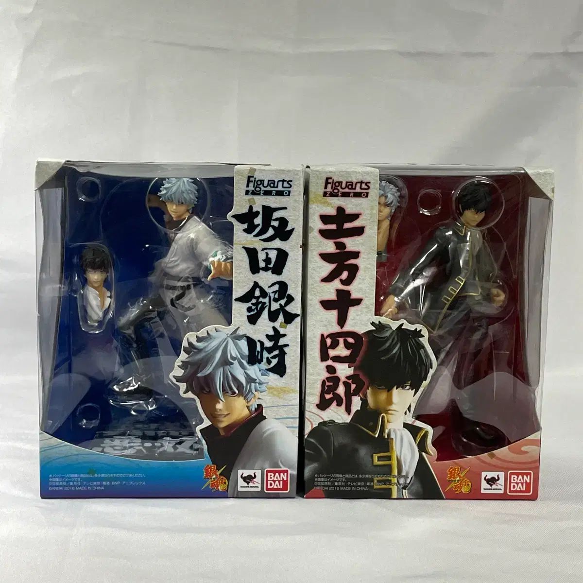 フィギュアーツＺＥＲＯ　坂田銀時　土方十四郎　２個セット　新品未開封　フィギュア 銀魂 銀時 土方 フィギュア アーツZERO 未開封 2種 未開封フィギュ