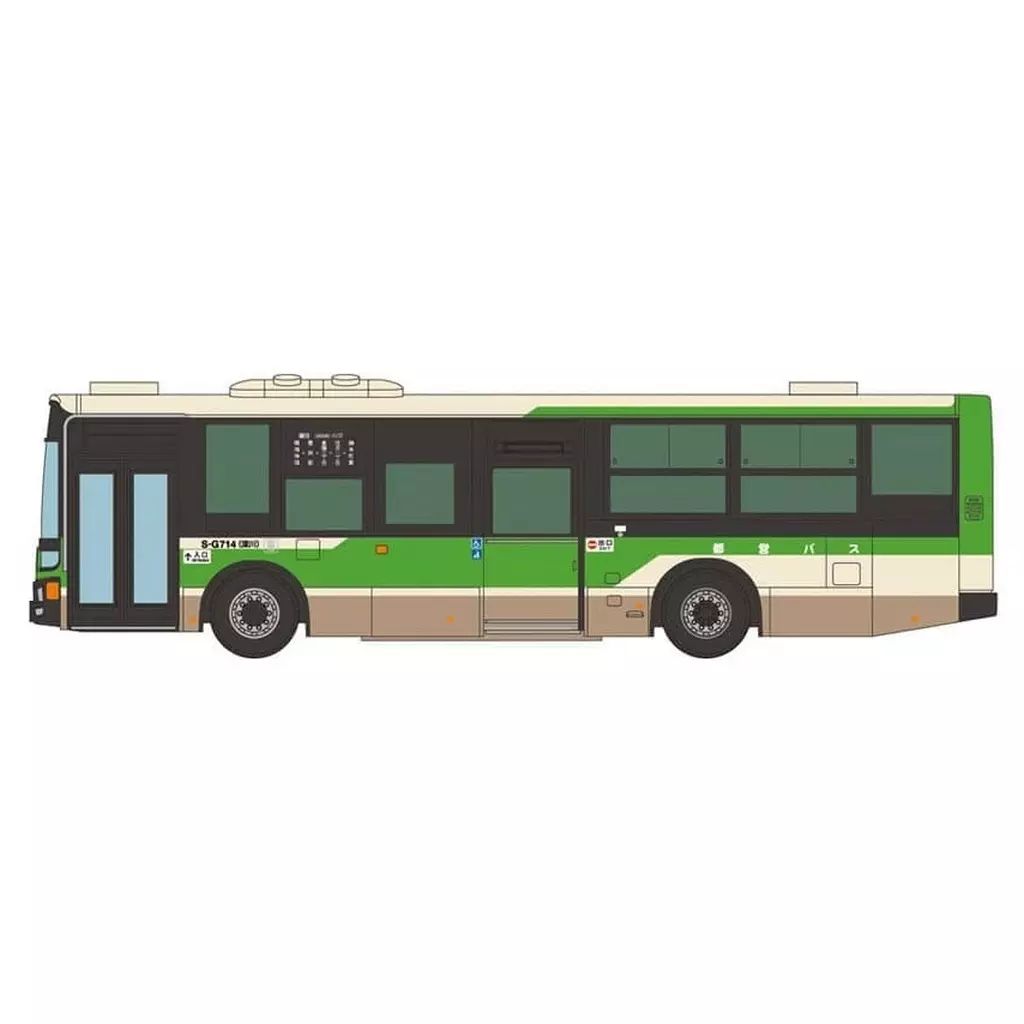 中古】鉄道模型 1/150 東京都交通局 都営バス100周年記念 通称ナックル