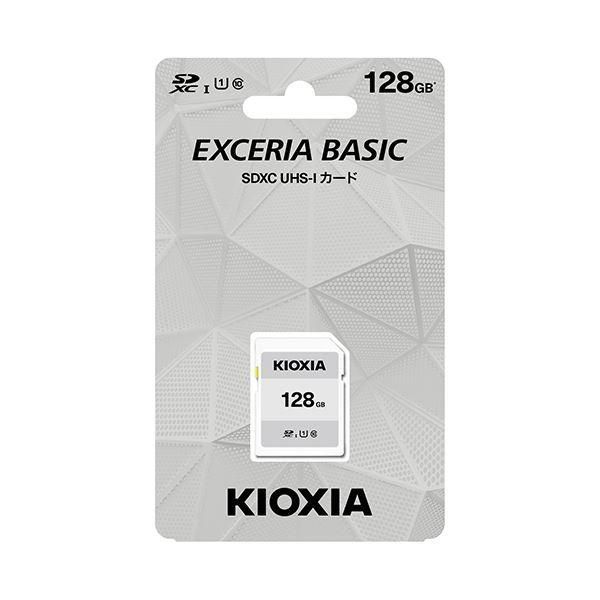 KIOXIA(キオクシア) SDカード 128GB class10 SDHC KCA-SD128GS EXCERIA ＫＩＯＸＩＡ SDベーシックモデル128GB KCA-SD128GS