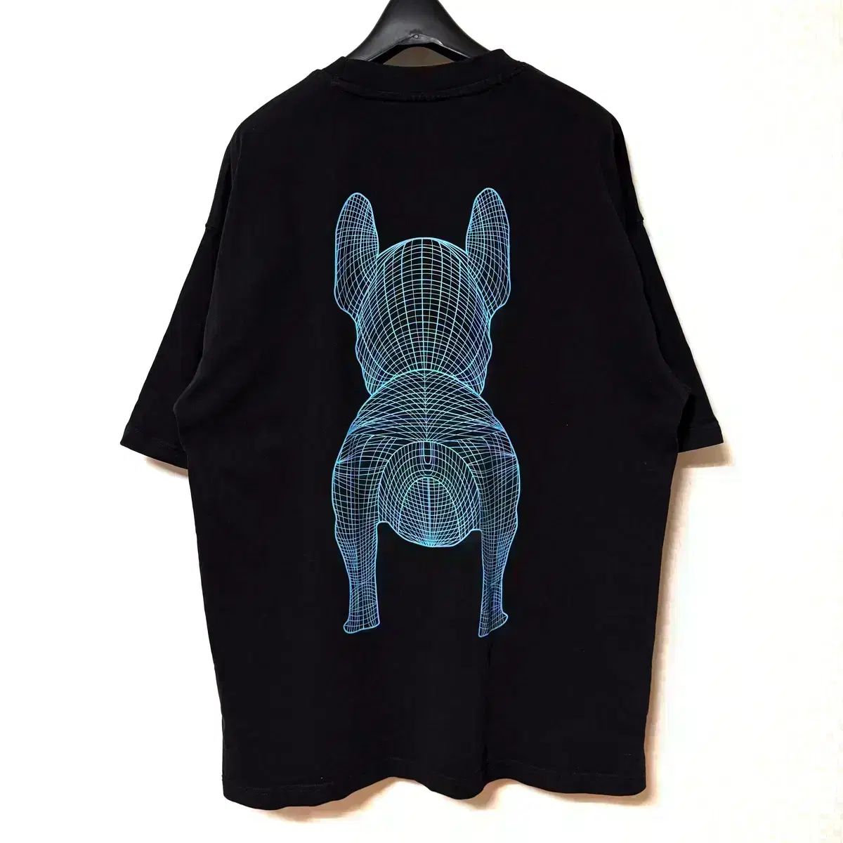 L 100 ライフウォーク ビックロゴ 半袖Tシャツ ブラック Life - Work 