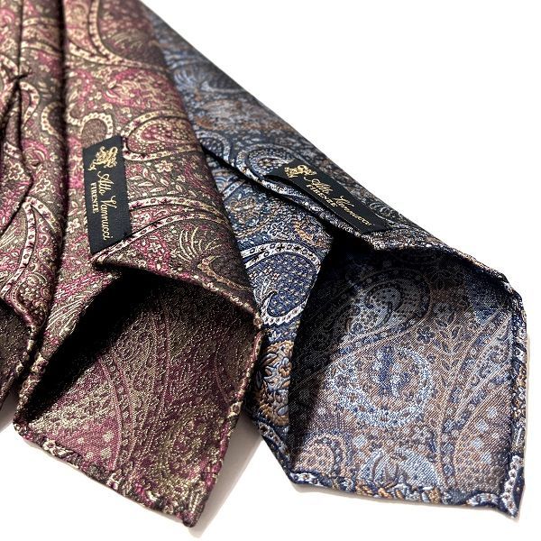 Atto Vannucci ( アットヴァンヌッチ ) ネクタイ ブルー ヘザーブルー