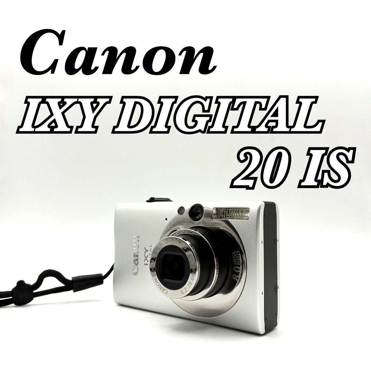 【動作確認済み】 Canon IXY PC1271 デジタルカメラ　付属付 動作確認済 外観美品】Canon IXY DIGITAL 20 IS PC1271 キヤノン