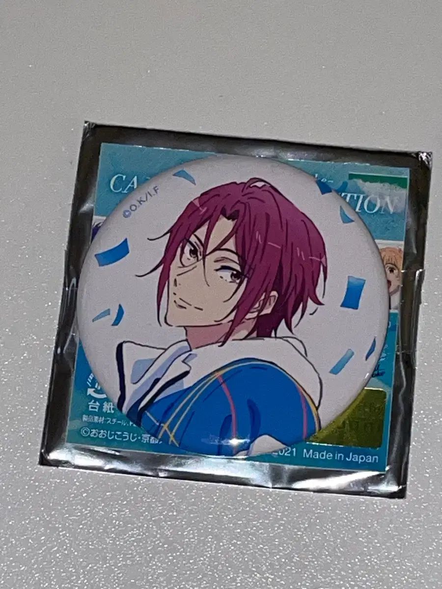 【新品未開封】Free! Clear Blue　ホログラム缶バッジ　松岡凛 Free! Clear Blue ホログラム缶バッジ 松岡凛 2個 特別版 【公式通販】