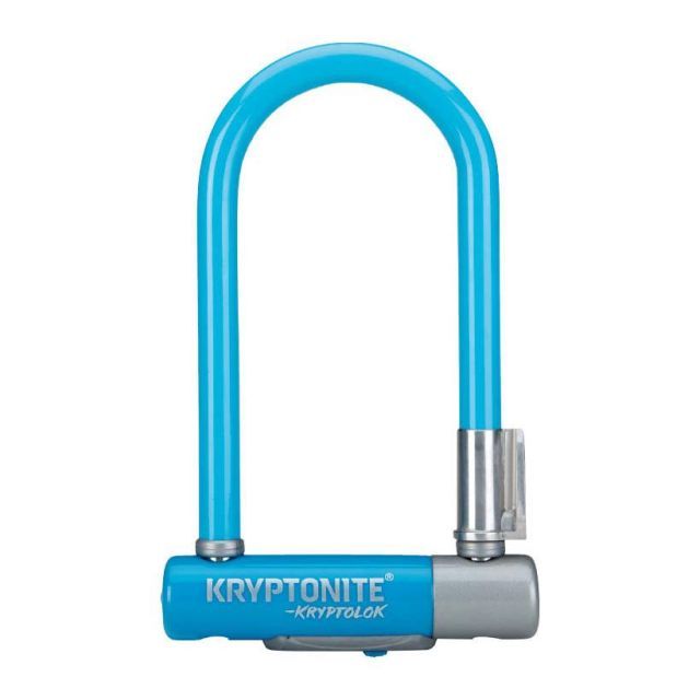KRYPTONITE クリプトナイト カギ ロック エヴォリューション ミニ-7 12.7mm強化スチール製シャックル ライトブルー LKU03302