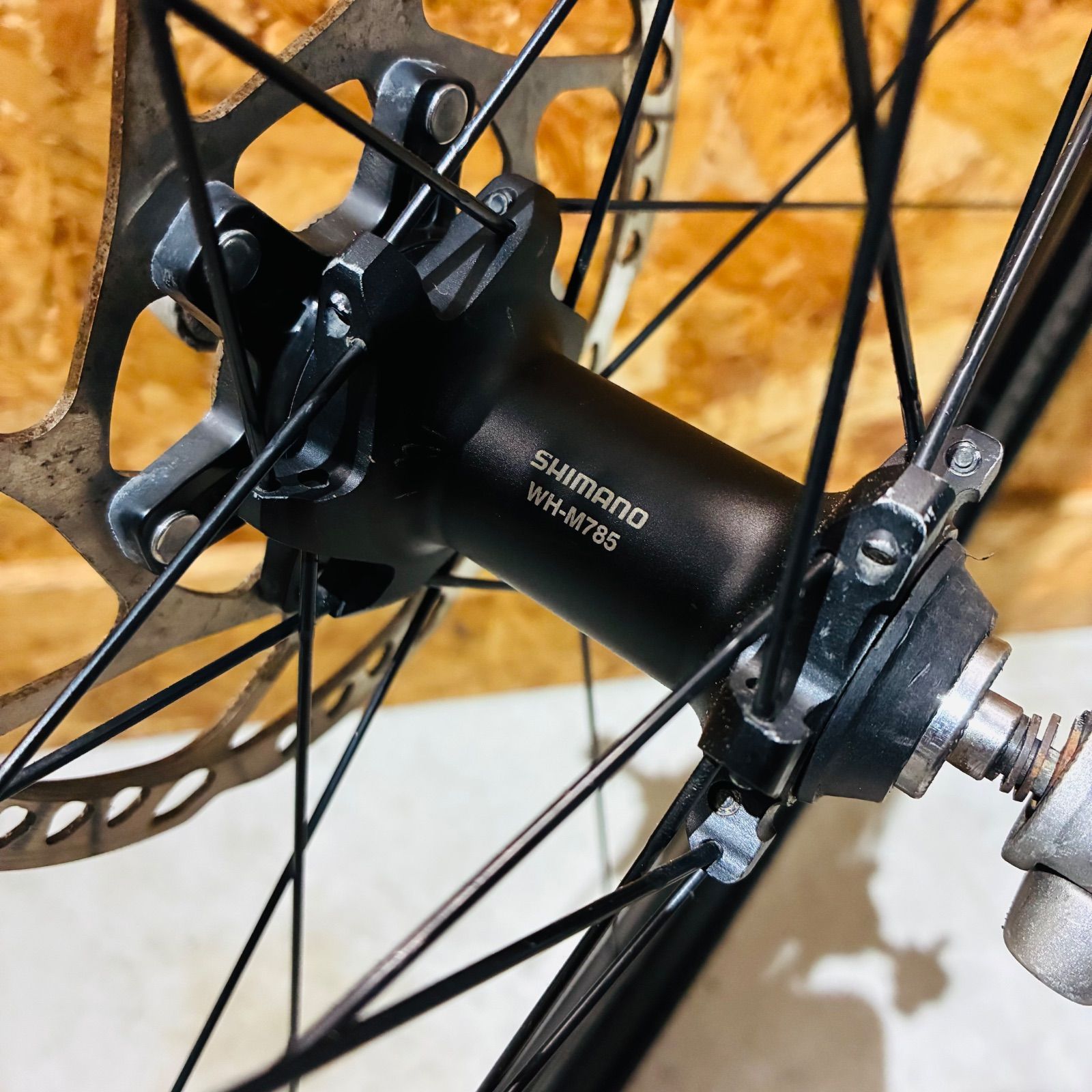 シマノ デオーレXT WH-M785 Disc 29er フロント ホイール 622×19c