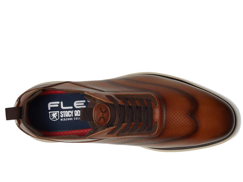 ステイシーアダムス メンズ シューズ スニーカー レース Stacy Adams Edgewood Wing Tip Elastic Lace Cognac