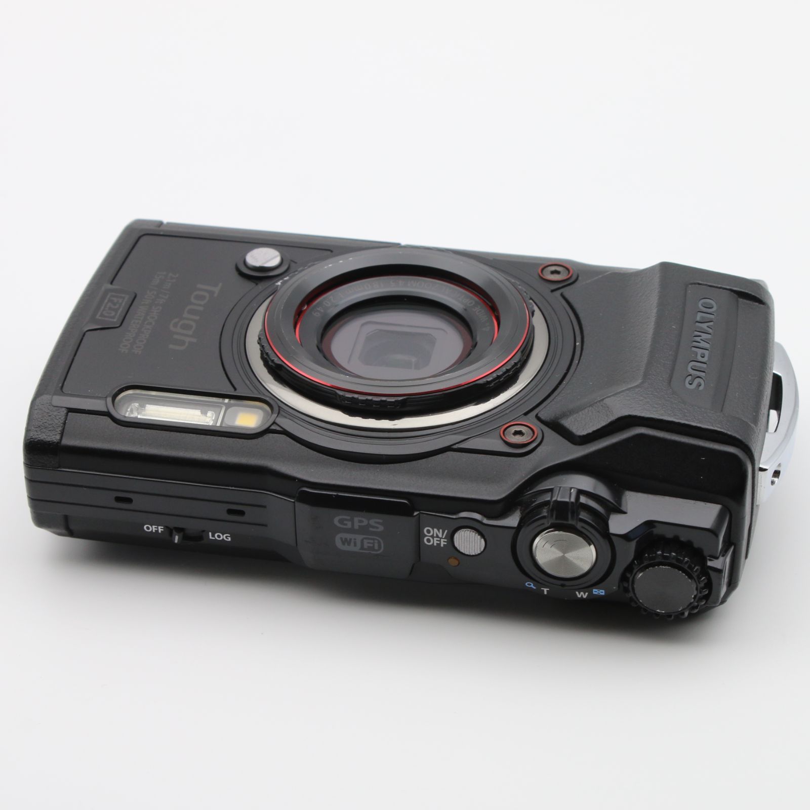 極上品】 OLYMPUS Tough TG-6 ブラック 1200万画素CMOS F2.0 15m 防水 