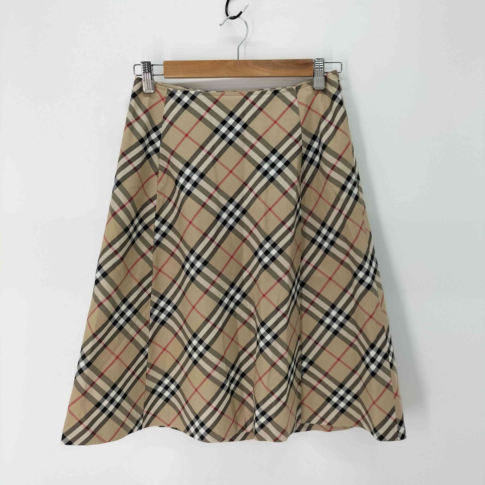 バーバリーブルーレーベル BURBERRY BLUE LABEL ノバチェック フレア