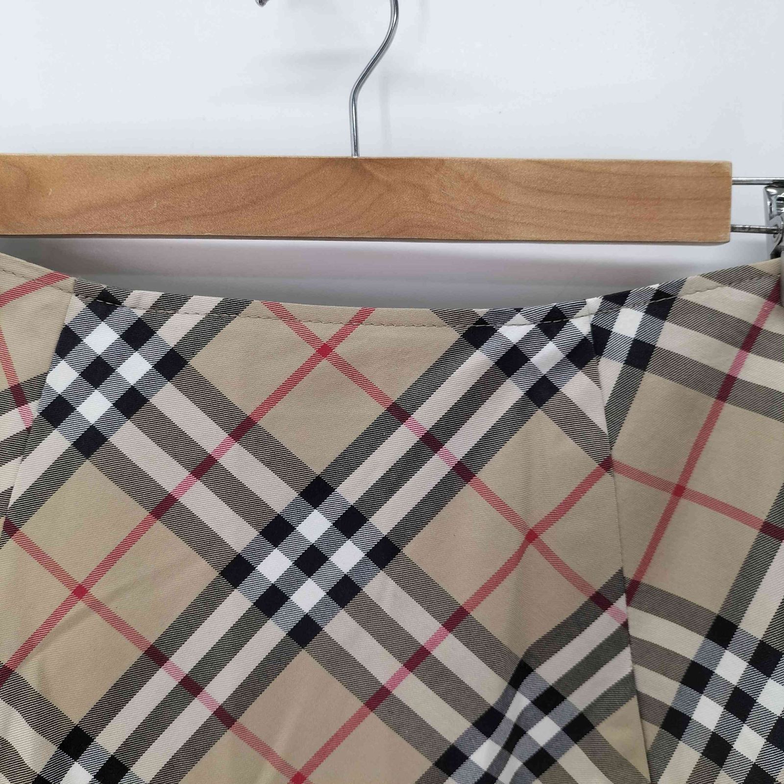 バーバリーブルーレーベル BURBERRY BLUE LABEL ノバチェック フレア