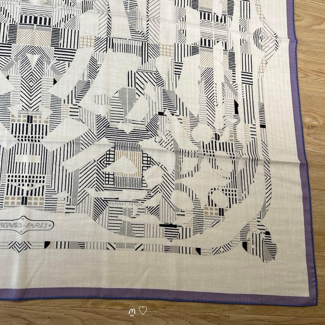 HERMESエルメス カレ140ジェアン カヴァルカドゥールモーニング