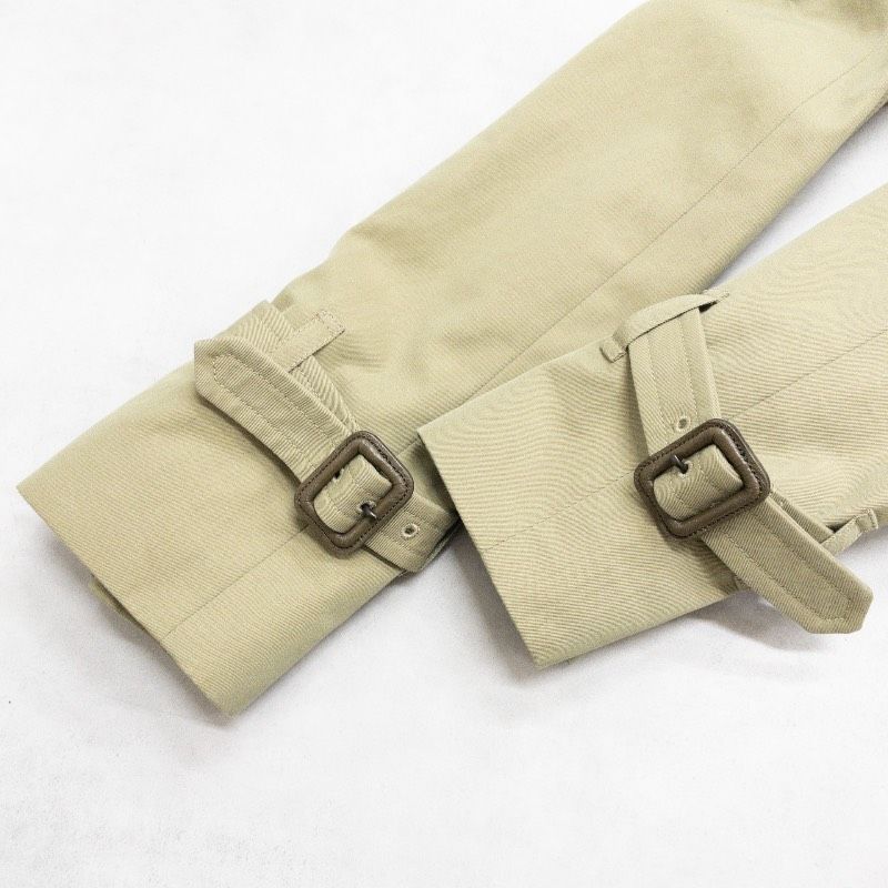 Drawer ドゥロワー トレンチコート チェック柄 ライナー付き ベルト