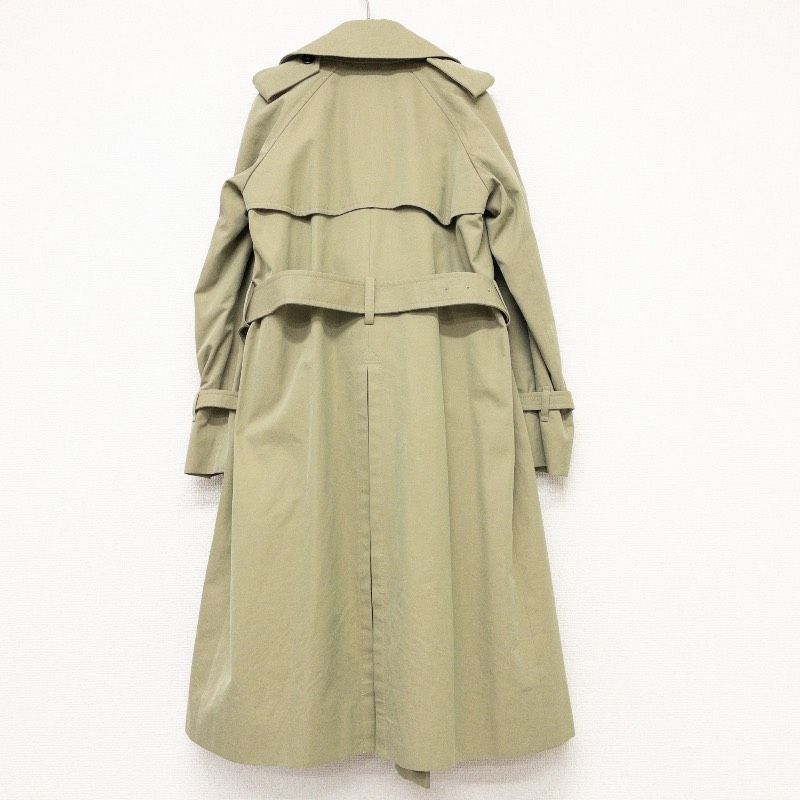 Drawer ドゥロワー トレンチコート チェック柄 ライナー付き ベルト