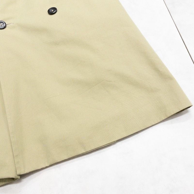 Drawer ドゥロワー トレンチコート チェック柄 ライナー付き ベルト