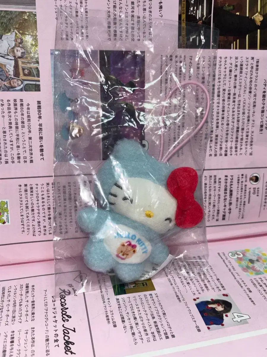 サンリオ ハローキティ MY デコバッグ シリーズ キーホルダー ストラップ キティ クマ キティ