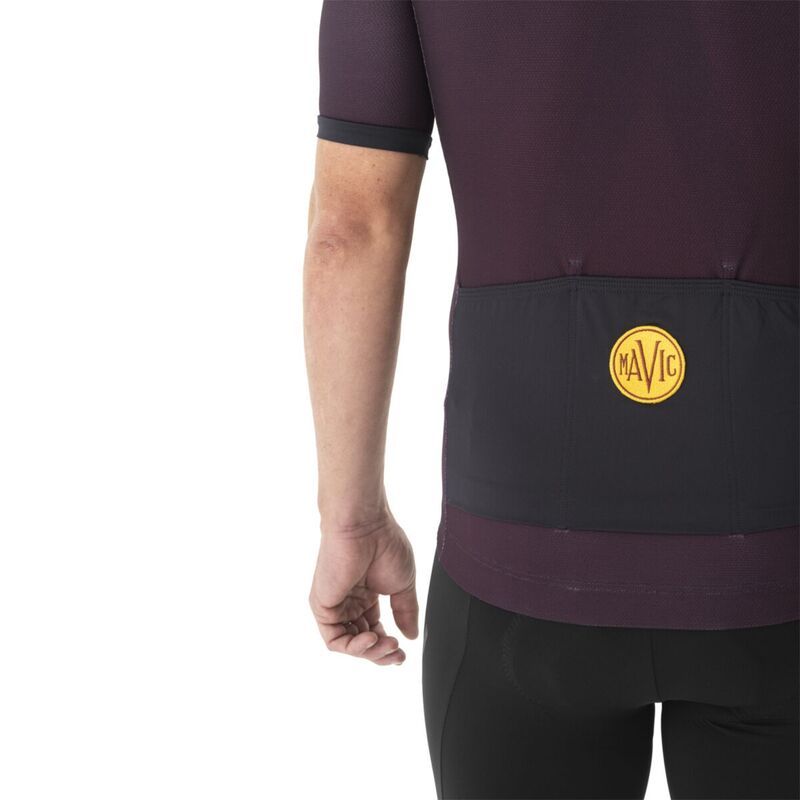 マビック メンズ トップス Tシャツ ジャージー Mavic Heritage Jersey Mens BronzeBlack ブラック