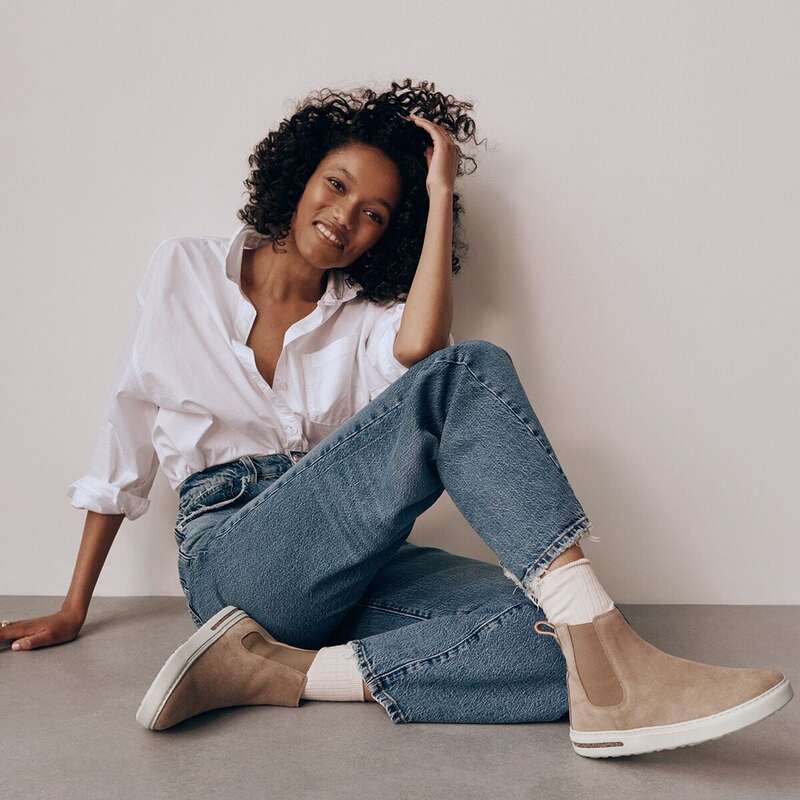 ビルケンシュトック メンズ シューズ ブーツ・レインブーツ スエード チェルシー ブーツ Birkenstock Bend Chelsea Suede Boot Mens Taupe Suede トープ