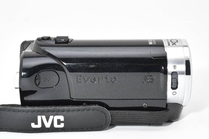 実用光学美品 箱あり】JVC Everio GZ-E180 黒 ブラック ビデオカメラ