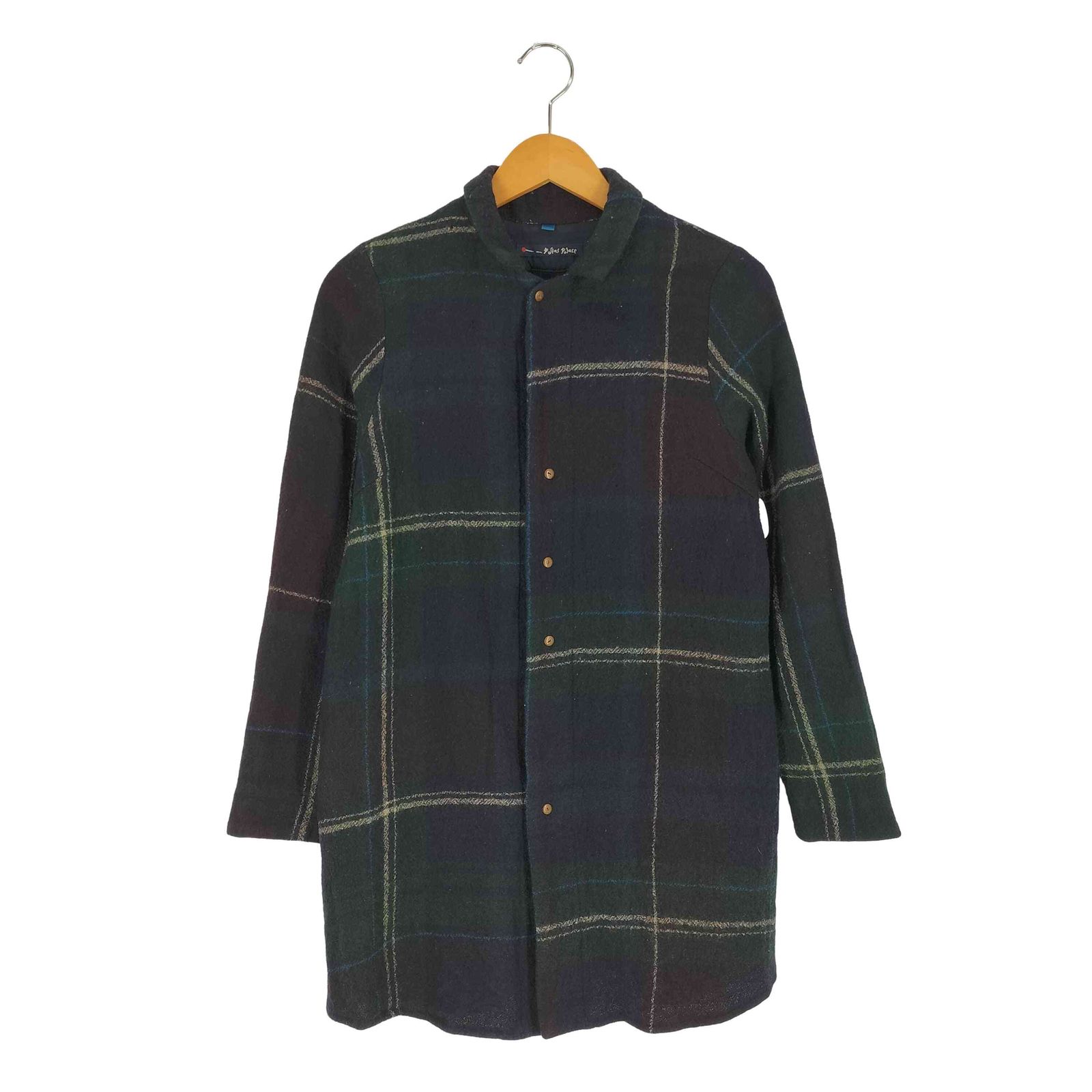 パラスパレス PALLAS PALACE ウール チェック ワンピース レディース