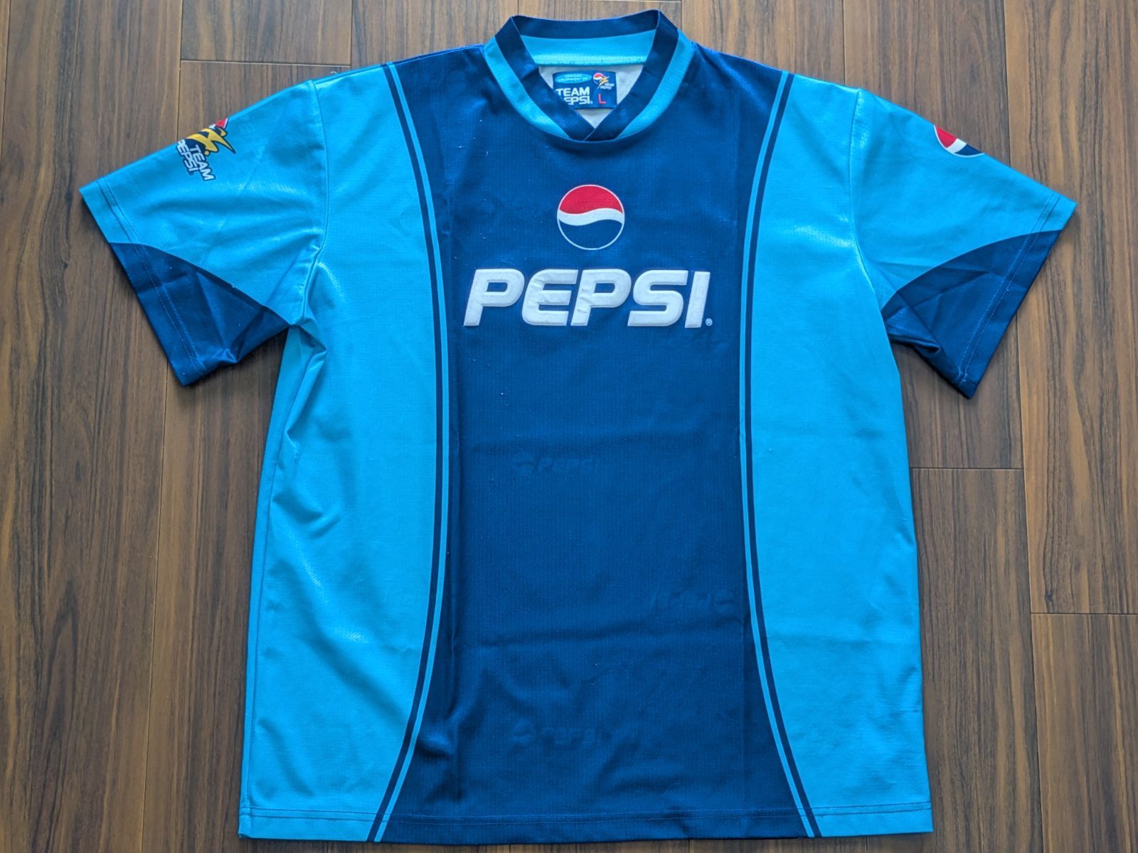 2002年 PEPSI チームペプシ サッカー ユニフォーム L ベッカム - メルカリ