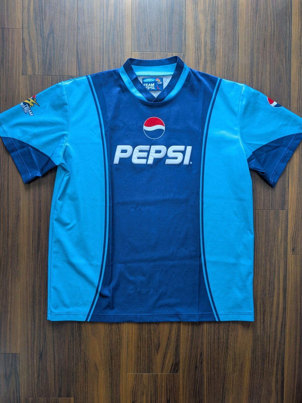 2002年 PEPSI チームペプシ サッカー ユニフォーム L ベッカム - メルカリ